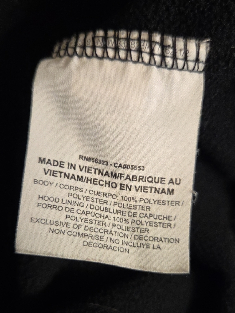 Nike Black Men's Pullover Hoodie with Reflective Swoosh - Picture 5 of 5
